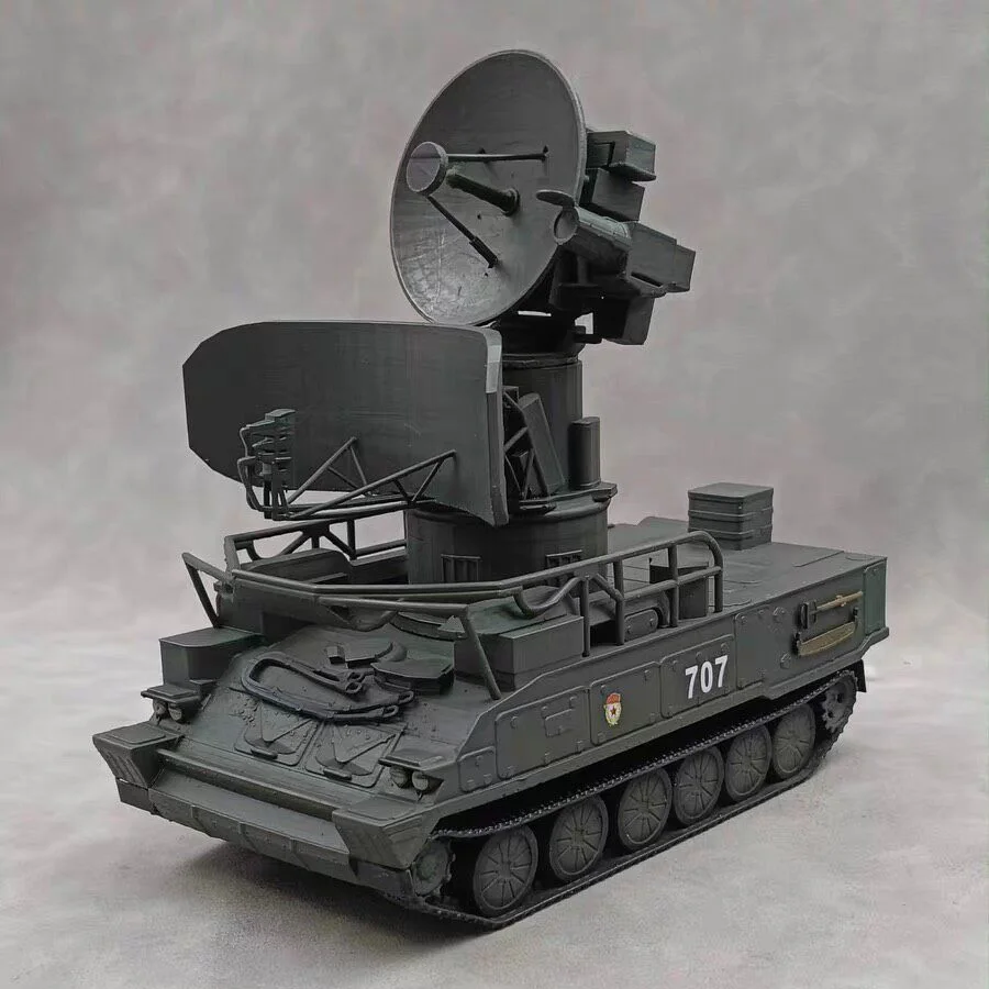 1/35 Soviet 1S91 radar vehicle (about 20 cm) , SLA Printing Hand-Colored Finished Model Decorative Ornament