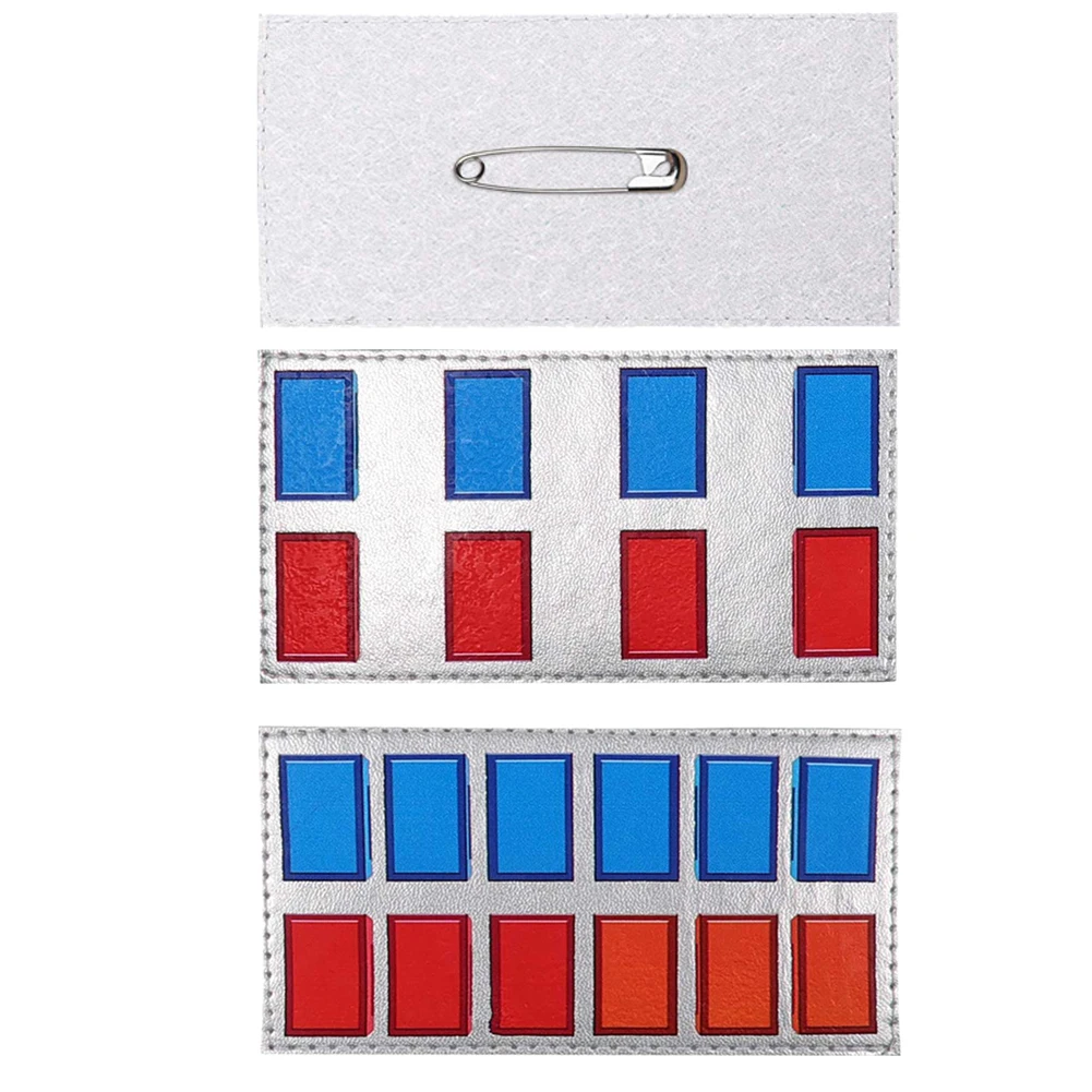Vestido elegante de alta comandante, Cosplay General para hombres, insignia, alfileres, parche, película, batalla espacial, accesorios de disfraz, accesorios de fantasía para hombre