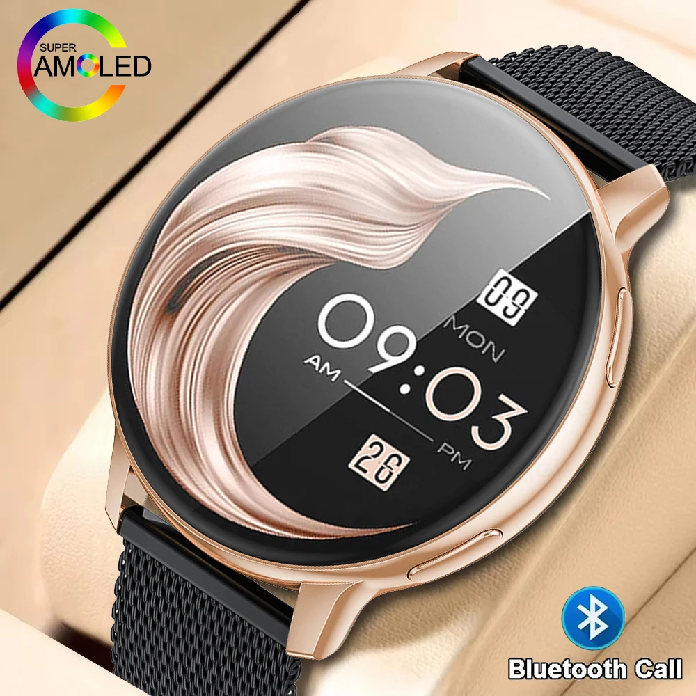 Smartwatch Custom - Relógio Inteligente LIGE Fashion para Mulheres