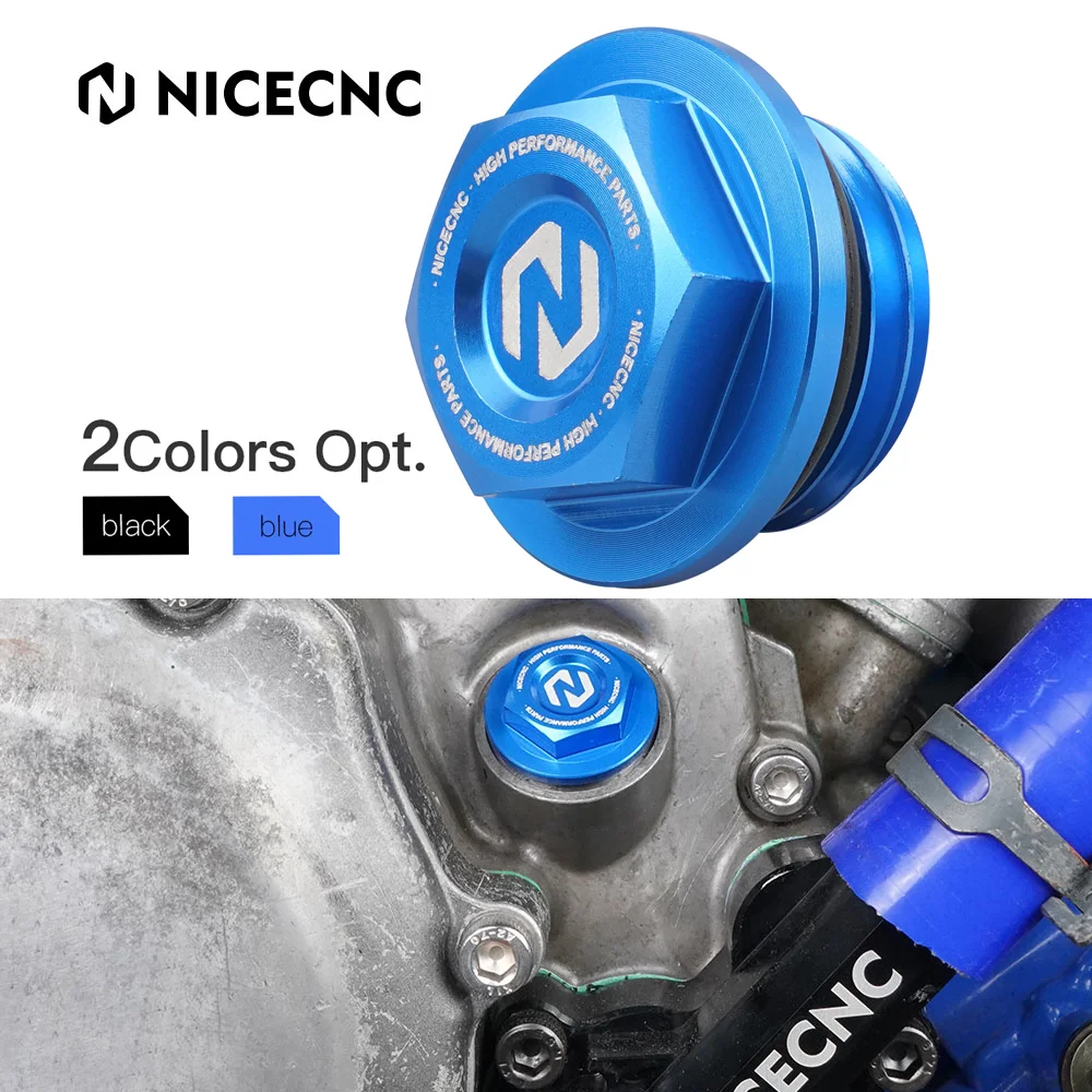 

NICECNC For Yamaha YZ85 YZ65 YZ80 YZ 125 250 250F 450F 125X 250FX 450FX YFZ450 WR250F WR450F Engine Oil Filler Plugs Cup Cover