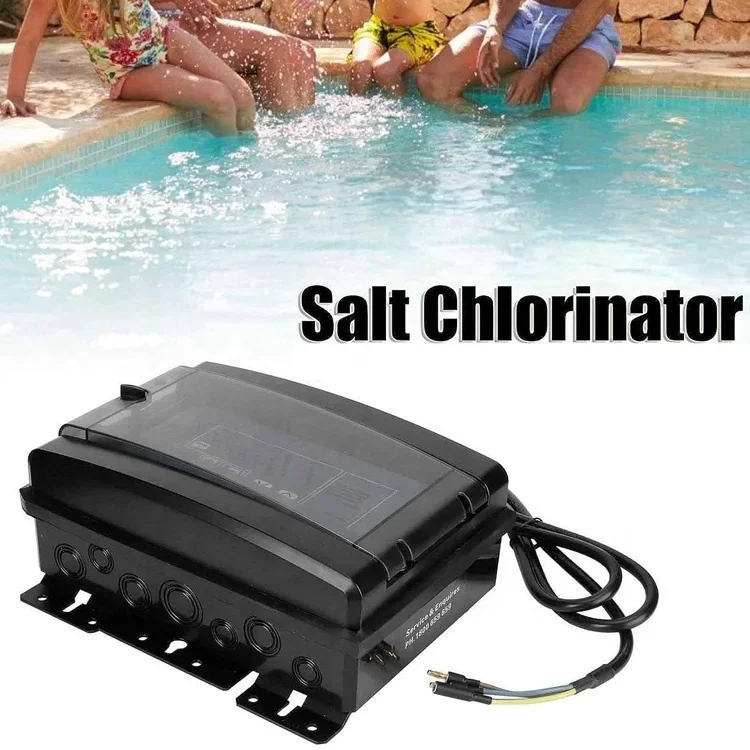 

Salt Water Pool Chlorination System, Automatic Cleaning Salt Chlorinator Water Pool, Electrolytic Salt Chlorine Generator System