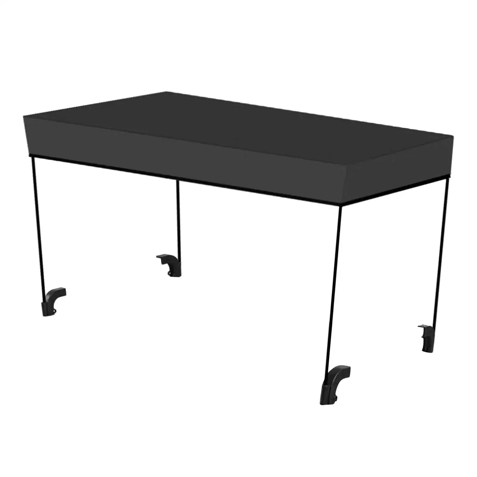 Awning Canopy with Support Rods Portable for Folding Wagon Cart Handcart Sunshade for Trolley Push Cart Camping Outdoor Garden