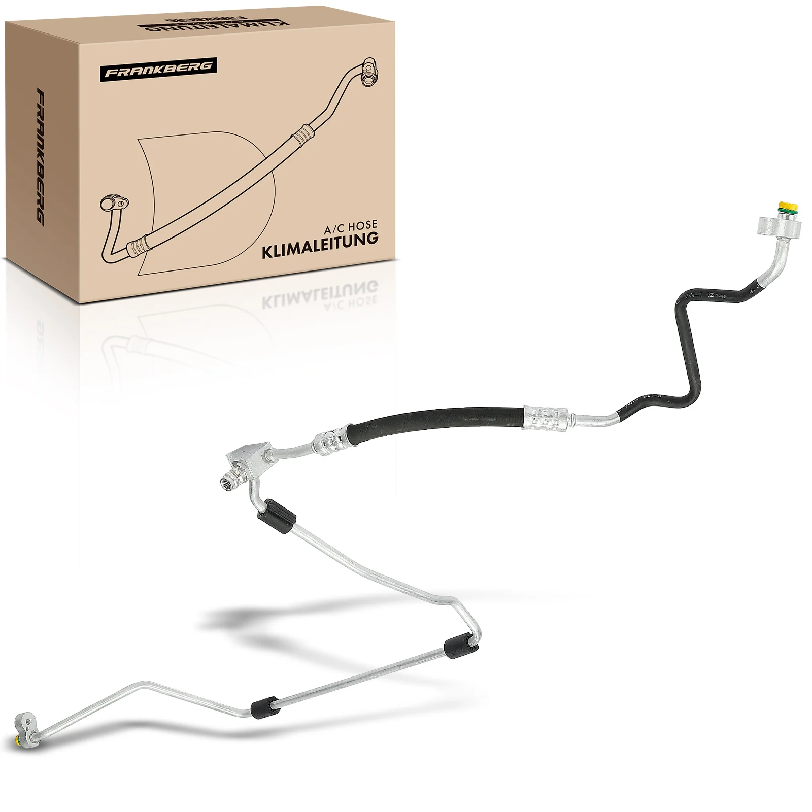 Frankberg 1x hogedrukleiding airco voor BMW 3 Serie F30 F80 1er F20 F21 F22 F33 64539212236 HA114279C 66334 2360083 V20200047