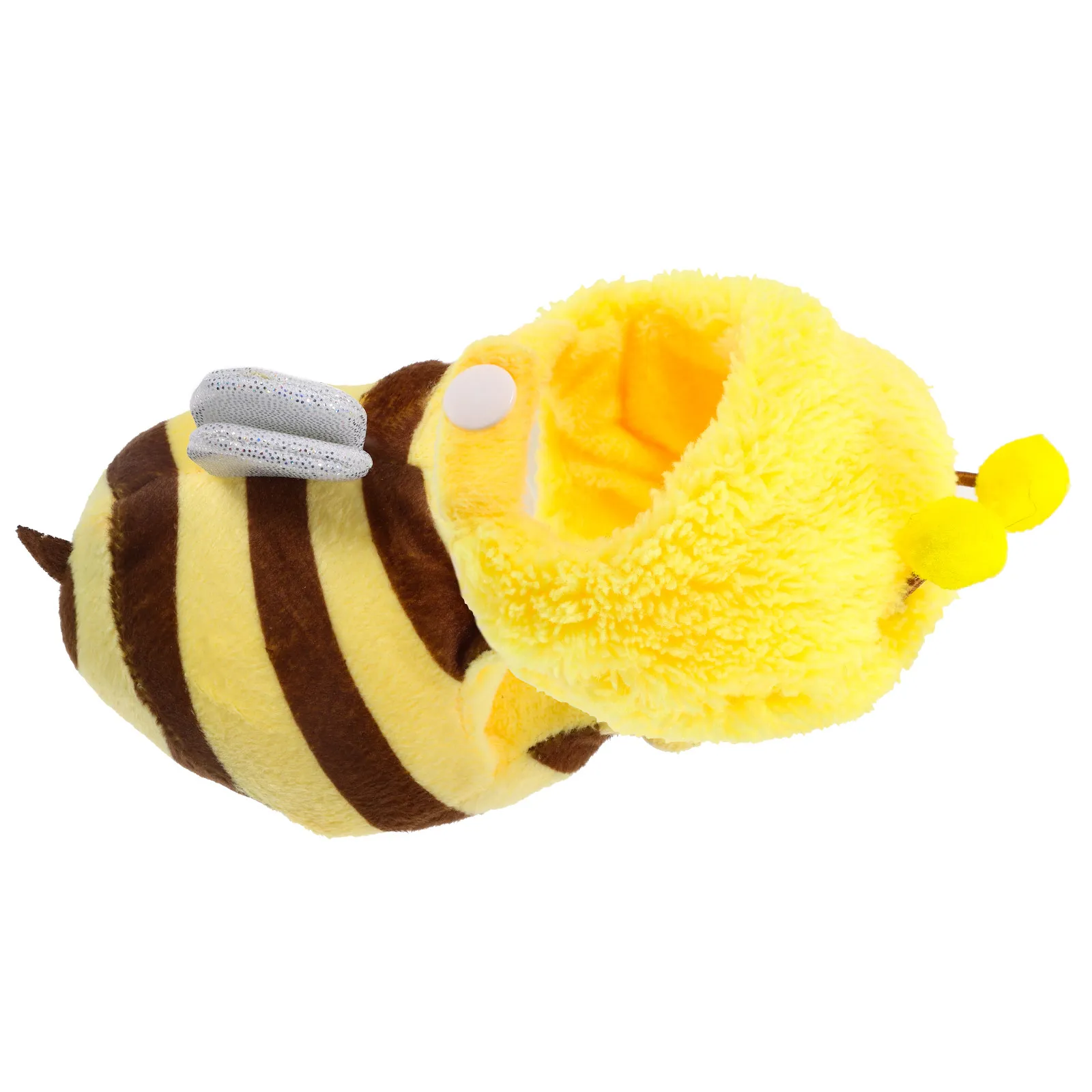 

1Set Charming Bee Clothes Cute Lightweight Soft Fabric Simple Design Easy Wear Decorative Replacement Dress Clothes