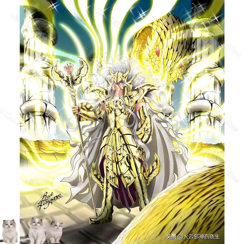 

MST Saint Seiya Myth Cloth EXM Ophiuchus Serpentaire Odysseus Gold Lost Canvas/LC ND Knights of the Zodiac Figure