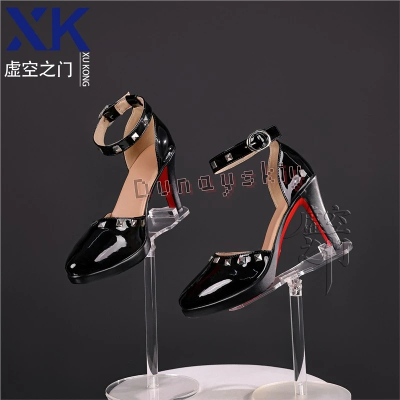 Lucilla Cosplay Accessories Wig Shoes High Heels Anime Game Wuthering Waves Character Footwear Hairpieces For Women Halloween view 6