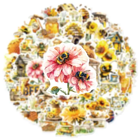 8 best sales bee stickers - №1