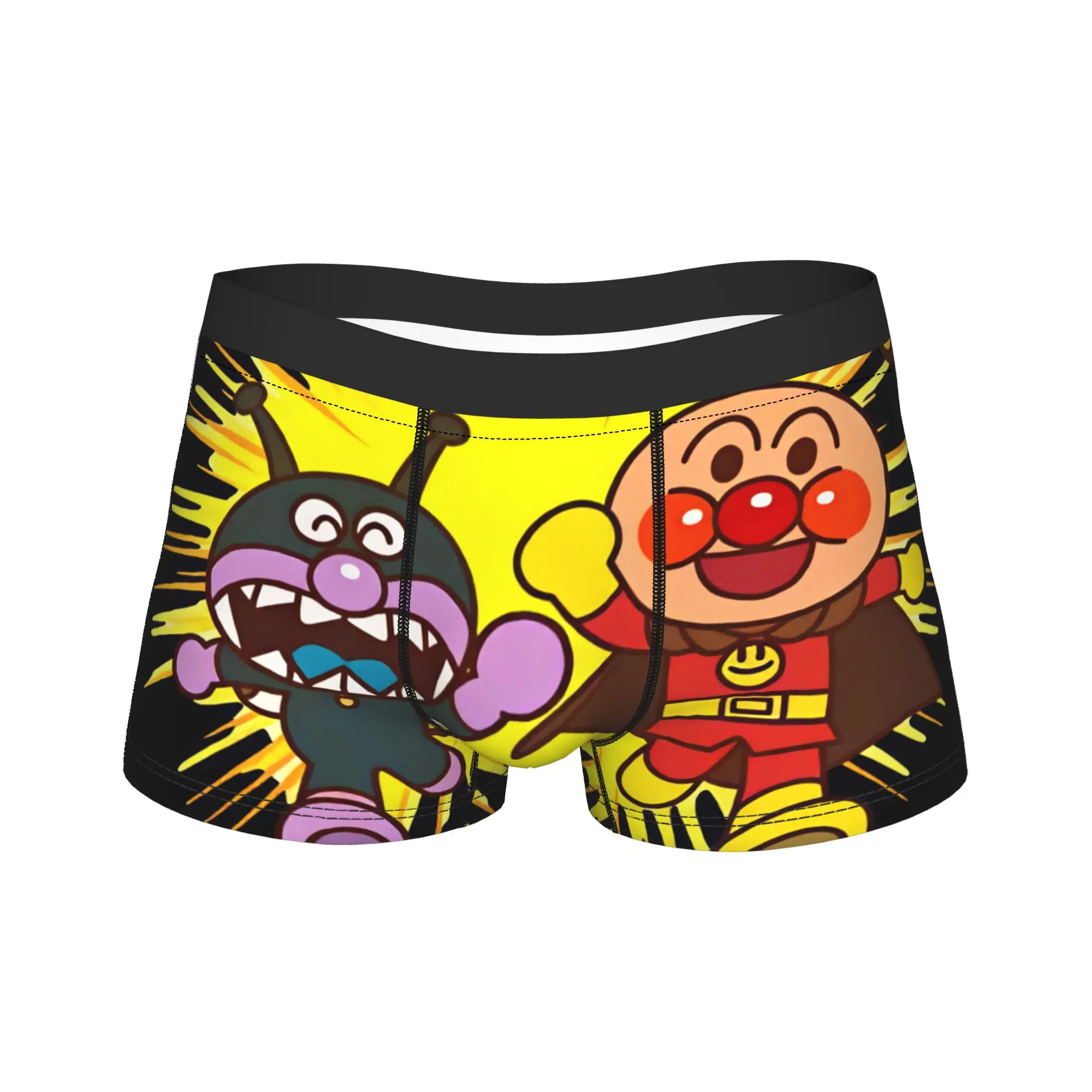 

Anpanmans Boxershorts Pouch Underwear High Quality Custom DIY Shorts Briefs Breathable Males Panties Plus Size