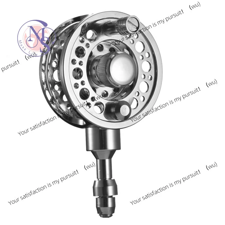 The inner wiring of the fishing wheel is changed to the middle pass rod with unloading force. All-metal middle pass wheel