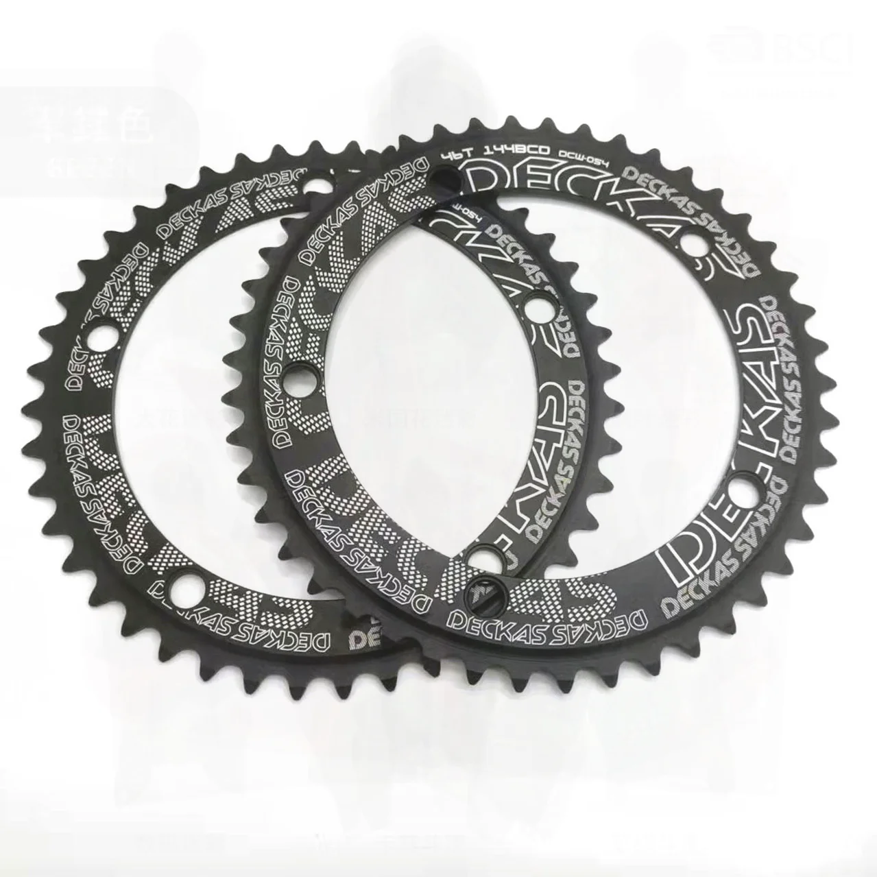

Deckas 144Bcd Single-Speed Gear Disc Road Bicycle Chainring Aluminum Alloy 44T-58T Wide Selection for Customized Cycling