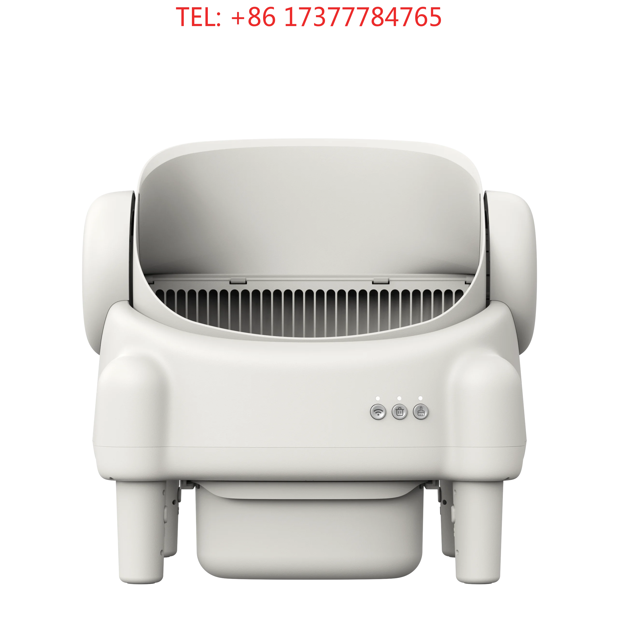 Quiet -Pinch Self-Cleaning Cat Box APP Controlled Safe Convenient Plastic Automatic Self-Cleaning Box