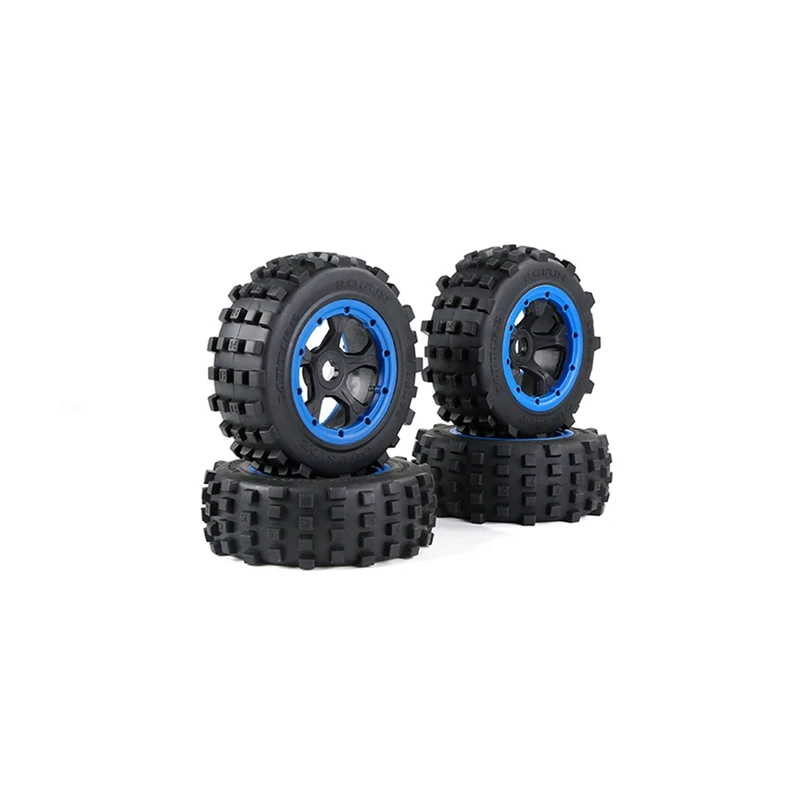 Off-Road Car Rear And Front Tyres For 1/5 HPI ROFUN BAHA ROVAN KM BAJA 5T/5SC/5FT Rc Car Toys Parts