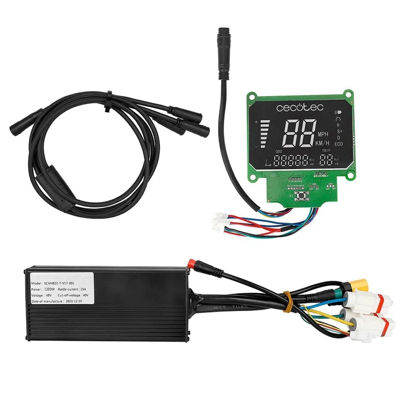 

For 48V 1200W Meter Electric Scooter Controller Kit Set For DUCATI MW95 MW21 Models-B60B