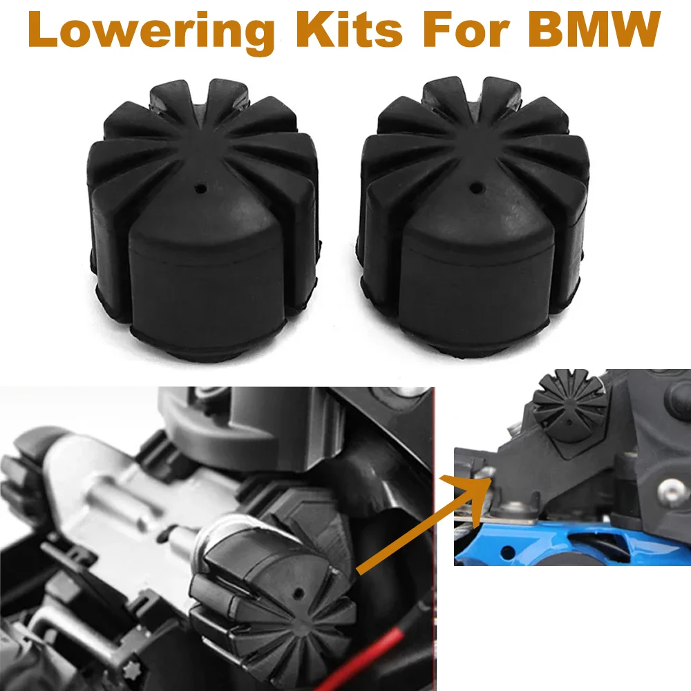 For BMW S1000XR R1200RT LC K1600GT R1200GS LC ADV R1250GS R 1250 RT 2013 - 2019 Motorcycle Black Rider Seat Lowering Kits ﻿