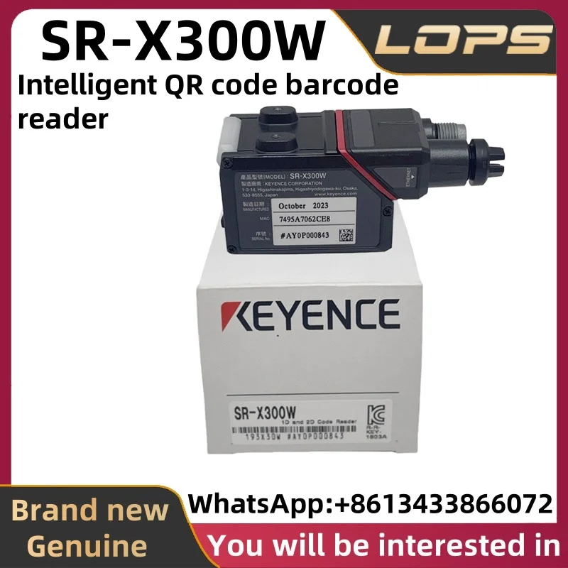 SR-X300W KEYENCE Intelligent QR code barcode reader,  Welcome to Consult.