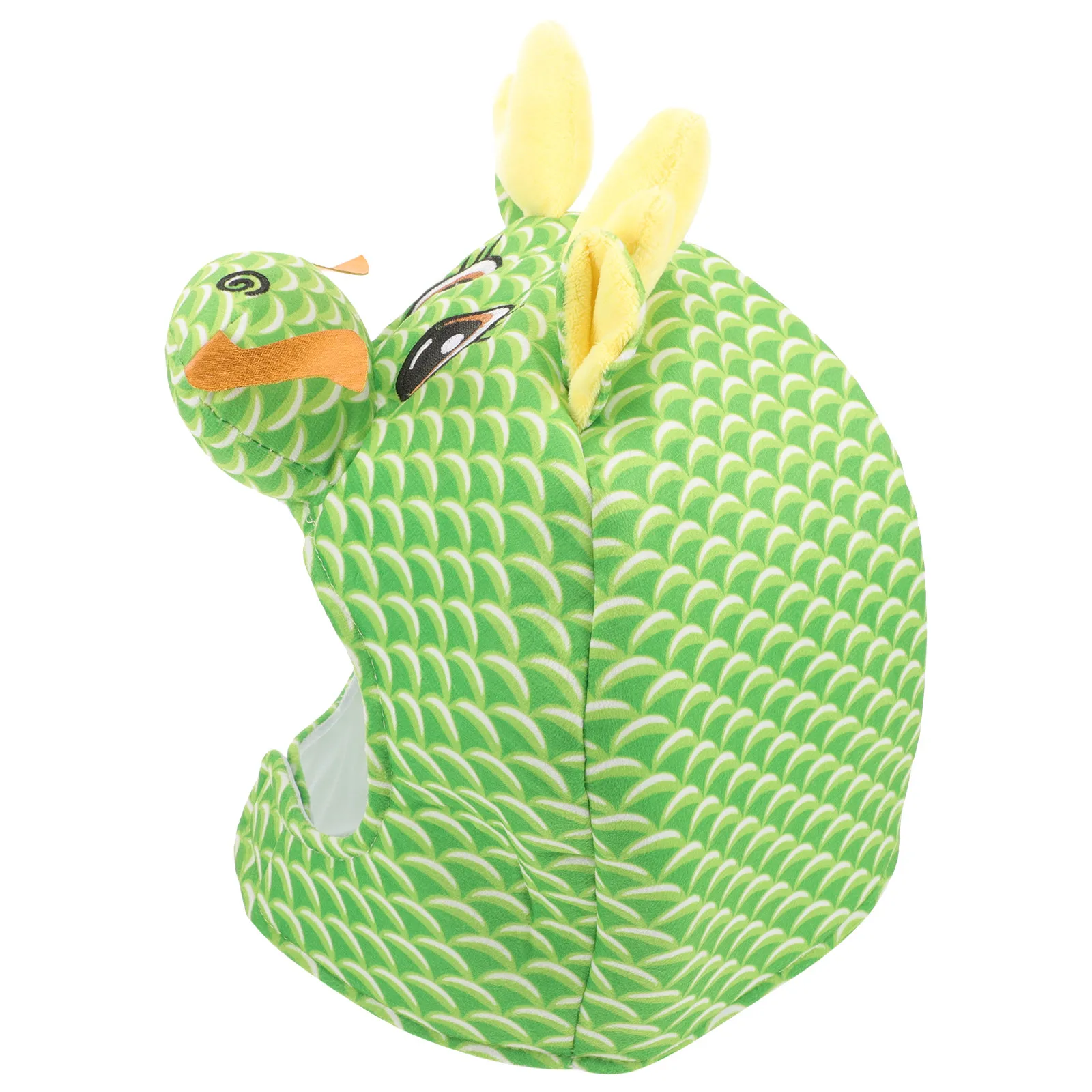 

Праздничная шляпа в форме головы дракона, очаровательная шляпа в форме дракона, мягкая и прочная полиэстеровая шляпа для костюмов, шляпа для вечеринок, фестивалей, фотосессий, косплей-кепки