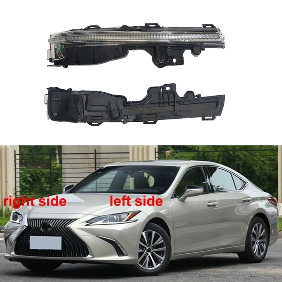 

For Lexus ES ES200 ES260 ES300 ES350 2019-2023 Car Accessories Replace Door Wing Rearview Mirror Turn Signal Indicator Side Lamp