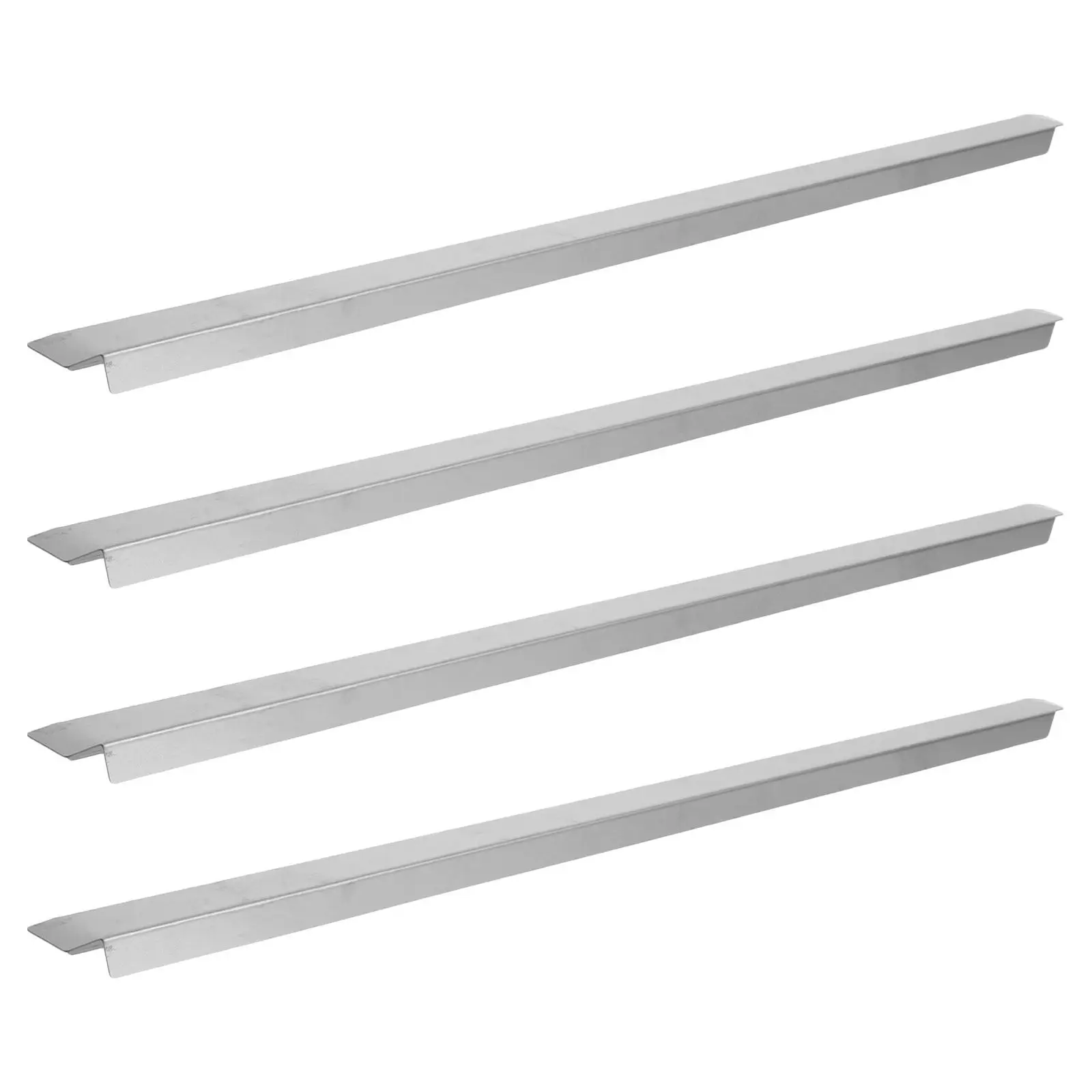 4Pcs Stainless Steel Pan Divider Bars 20.7 Inch Hotel Tray Separator for Steam Table Buffet Food Pan Organization and Support