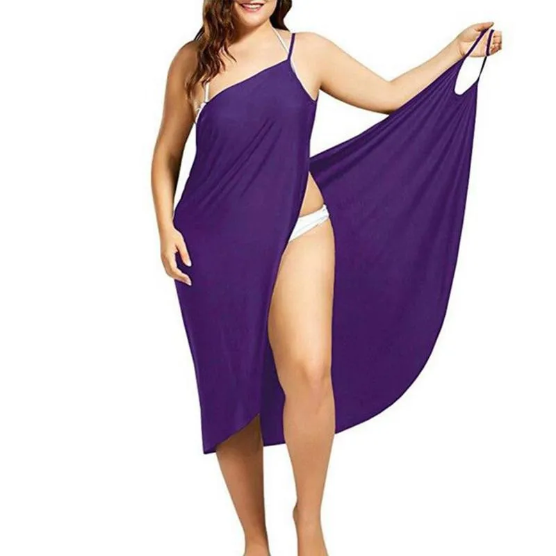 Vestido De Mujer para Mujer, vestidos De playa con tirantes, pareo para cubrir la urdimbre, Pareo con espalda descubierta, traje De baño cruzado,