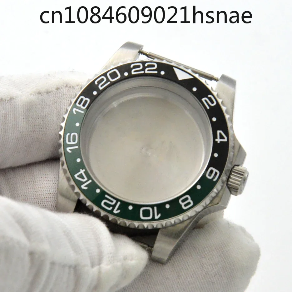 Flat Sapphire Mirror 316L Stainless Steel Case for NH35A/NH36A Movement Case Watch Accessories