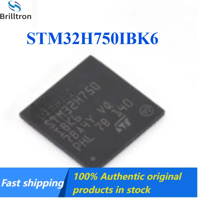 5-20PCS New STM32H750IBK6 UFBGA-201 ARM Cortex-M7 32-bit Microcontroller (MCU) Brand New Original in Stock , Fast Shipping.