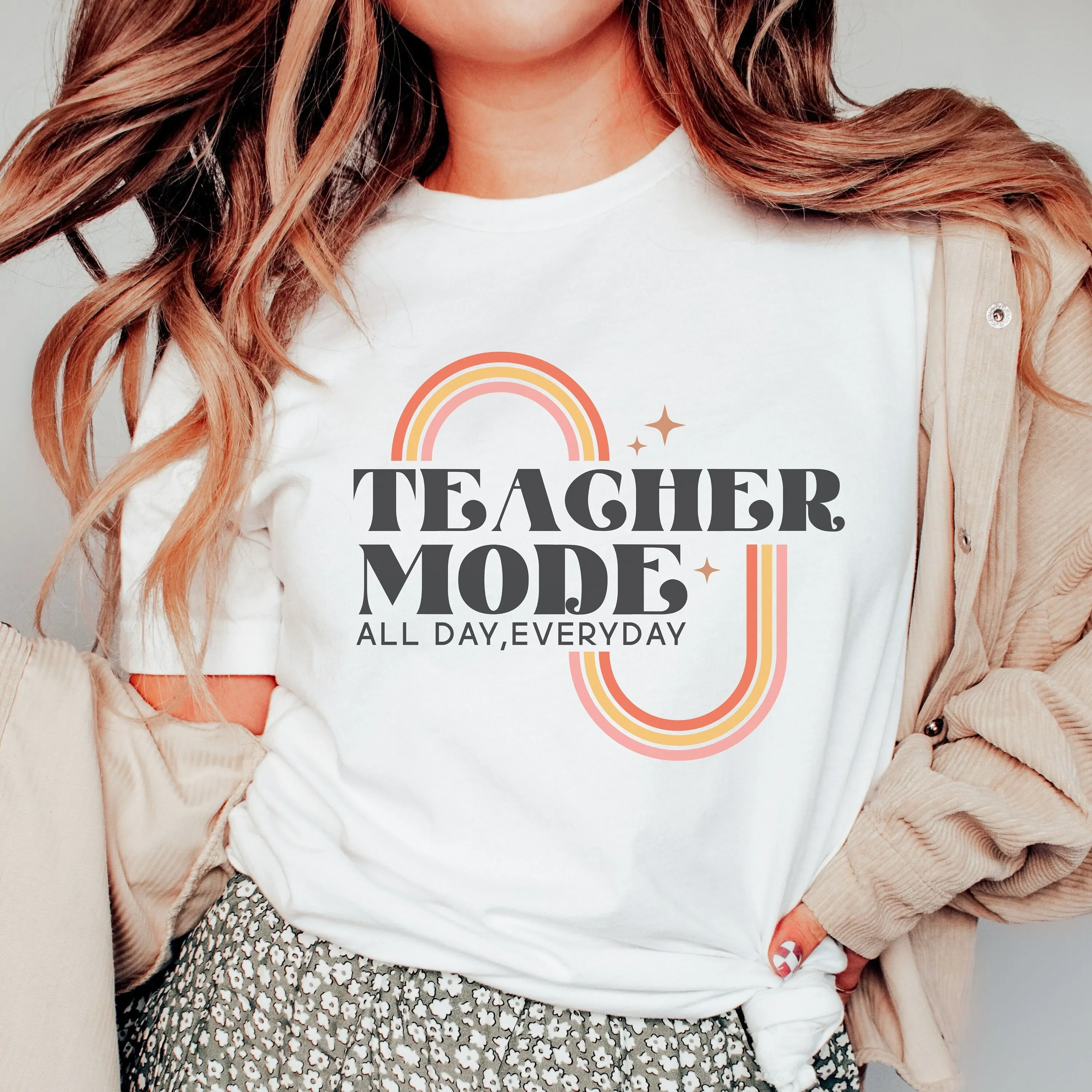 Teacher Mode T Shirt Life Motivational For Inspirational