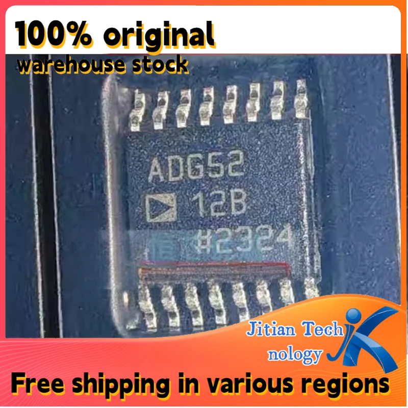 100%Original New in Stock 1PCS ADG5212BRUZ logo ADG5212B TSSOP-16 Analog switch chip Channel direct sales