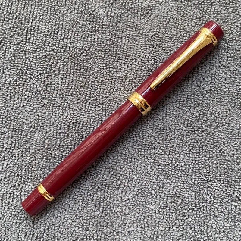 Authentic German OTO Retro Red Pen with Smooth German Writing and M Tip 0.7MM Exclusive Collection School Supplies Stationery
