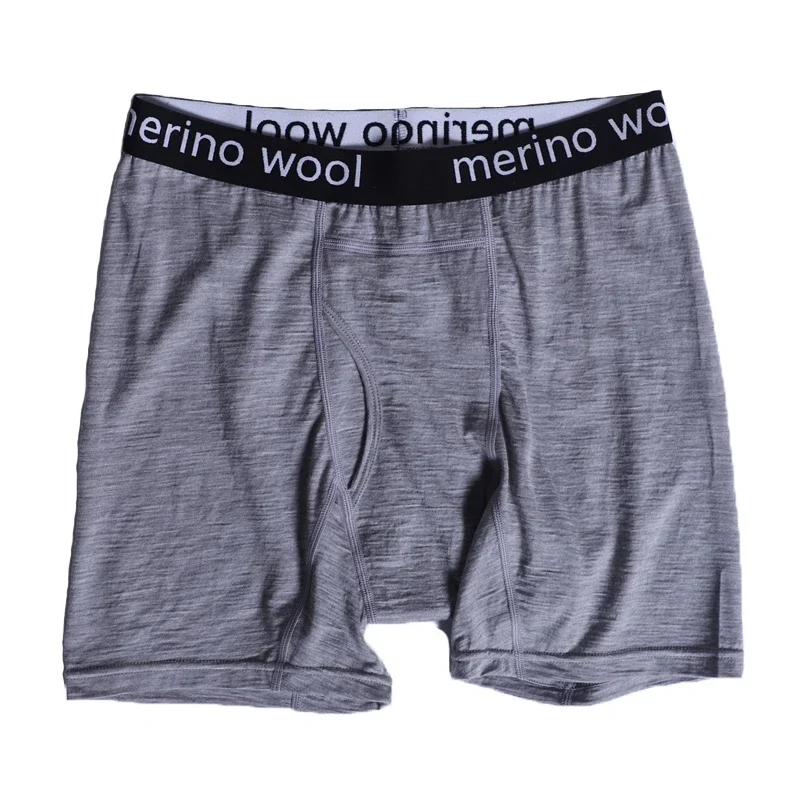 Calzoncillos Boxer de lana Merino para hombre, ropa interior para hombre, 100% lana Merino, Boxer Merino para hombre, suave, cómodo, transpirable, absorbe la humedad, talla de EE. UU.