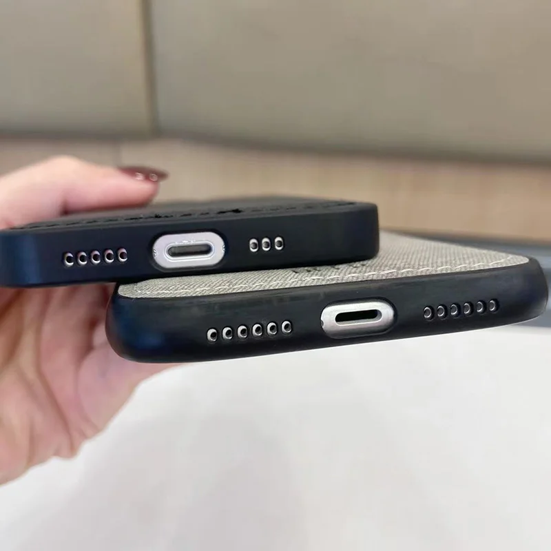 الغزلان رئيس نمط النسيج تقليم قضية الهاتف آيفون 16 15 14 13 12 Mini 11 Pro XS Max XR X 8 7 Plus SE 2022 2020 لينة غطاء من البولي يوريثان #4