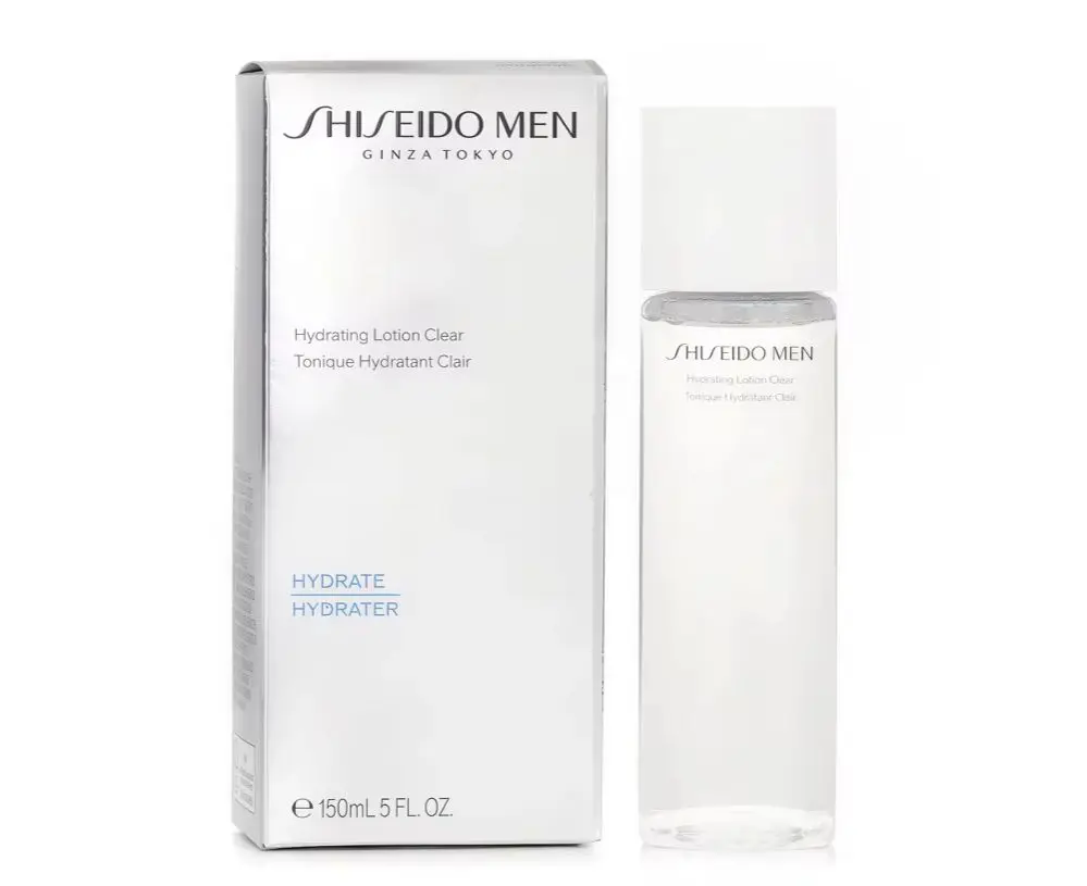 Shiseido Men Deep Moisturizing Lotion 150ml/5.0oz- Hydrates & Refreshes - Original Japanese Skin Care for Men, Beauty Healthcare