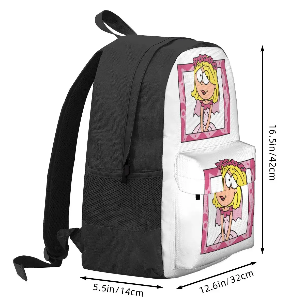 Lizzie Mcguire Backpacks Boys Girls Bookbag Children School Bags Cartoon Kids Rucksack Laptop Rucksack Shoulder Bag