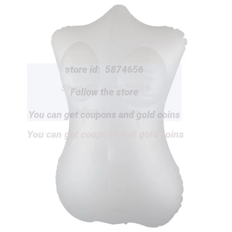 Inflatable PVC Mannequin Body for Male Sewing Display, Transparent Pillow, Maniqui Panties, Female Cloth, D081