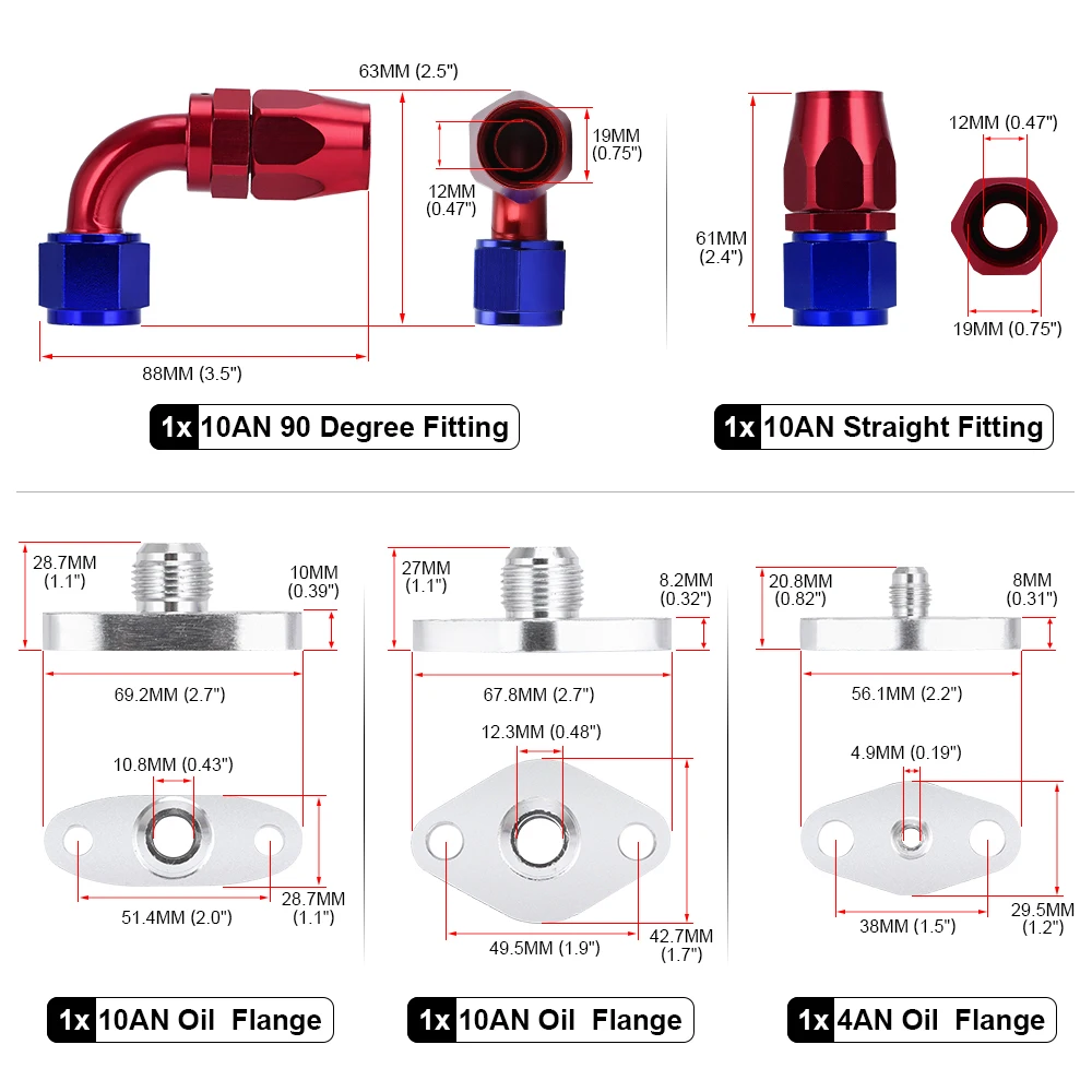 PQY - turbodmychadlo mazat pást drén návrat linky souprava 4AN 10AN pro Toyota supra 1JZ/2JZ 1JZGTE 2JZGTE PQY-TOL22