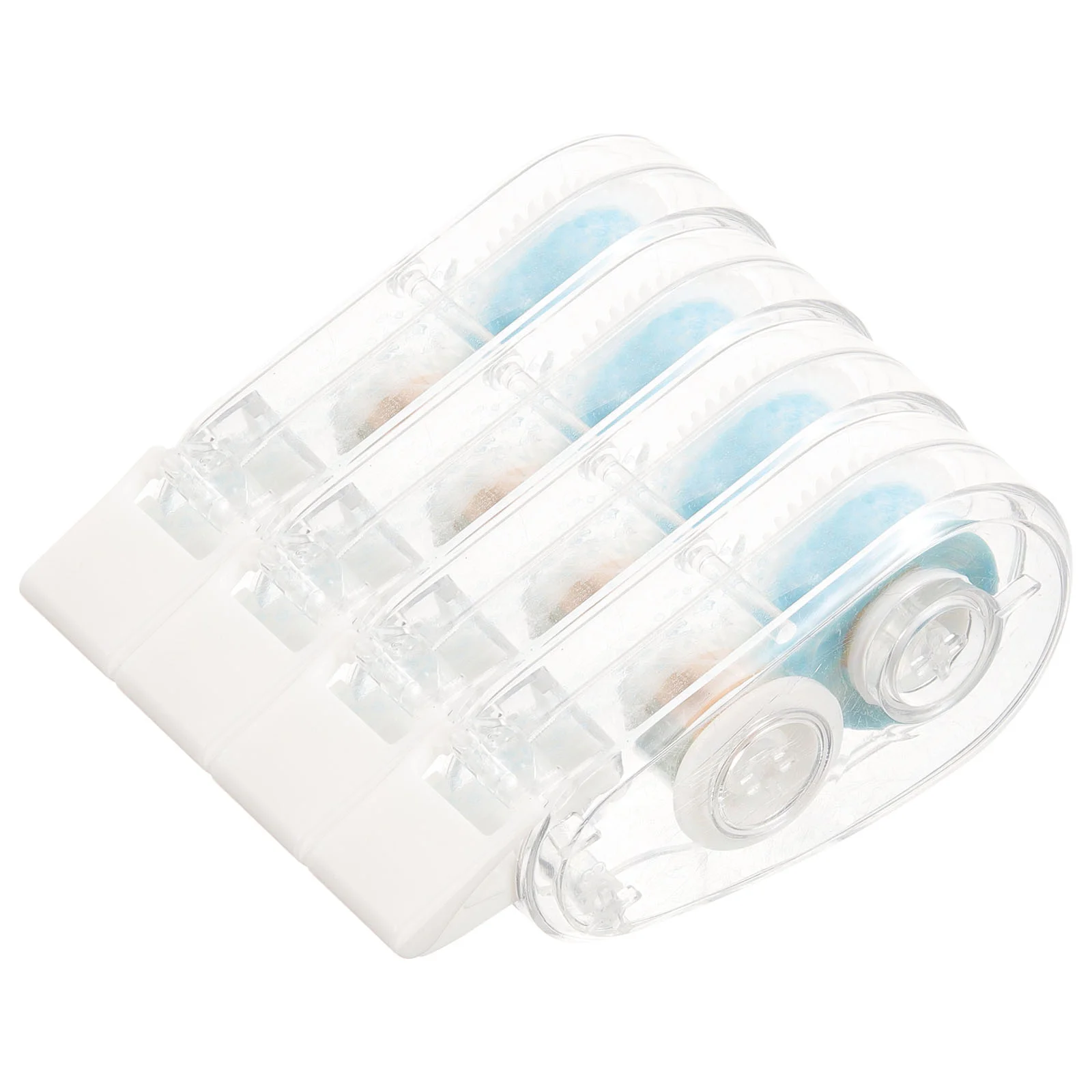 4 adet Çift Taraflı Bant Scrapbooking Kalıcı Zanaat Yapıştırıcılar Plastik Tutkal Rulo Çocuk El Sanatları için