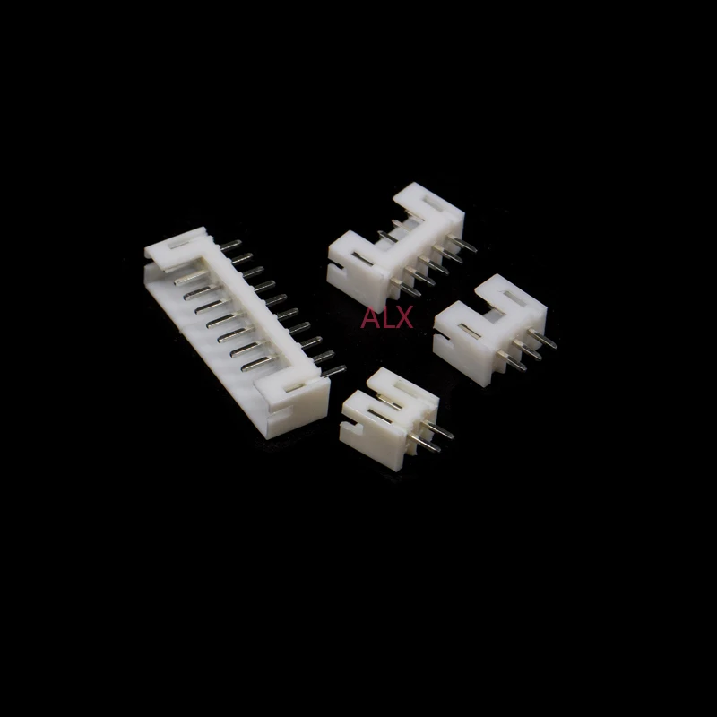 50pcs PH2.0 connector 2.0MM PITCH MALE pin header 2P/3P/4P/5P/6P/7P/8P/9P/10P/11P/12P Straight needle FOR PCB BOARD PH 2MM