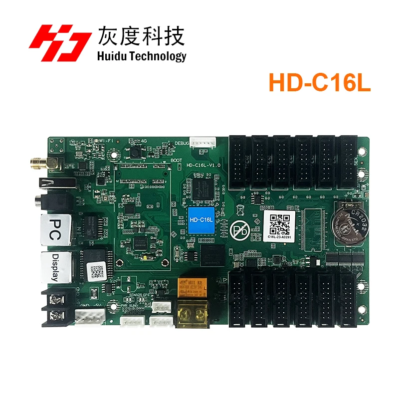 

Huidu HD C16L Enhanced Control Replacing HD-C16C Ideal for Small-Medium LED Screen Control Systems