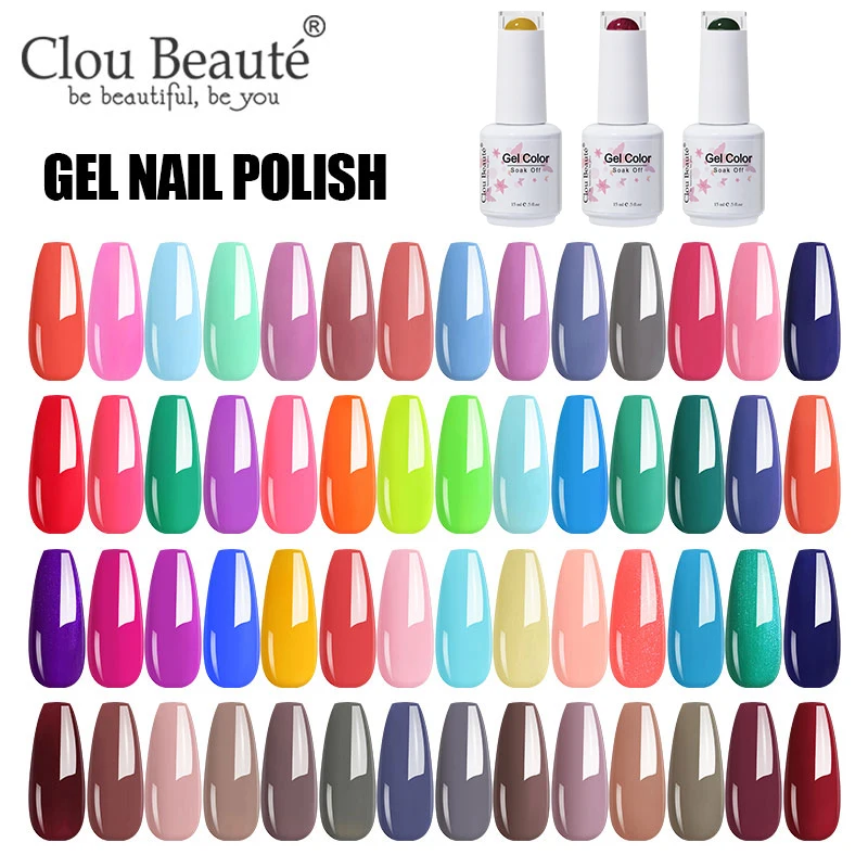 

10/12/20/24pcs Gel Nail Polish Set Kit vernis semi permanent Gel Nail Soak Off LED UV Gel Polish Nail Gel Nail Art DIY Varnish