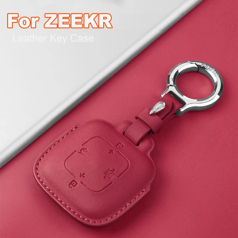 Suitable for Zeekr 001 Car Key Case Keychain 009 X Bluetooth Smart Entity 007 Geek Male Shell Buckle Keyring