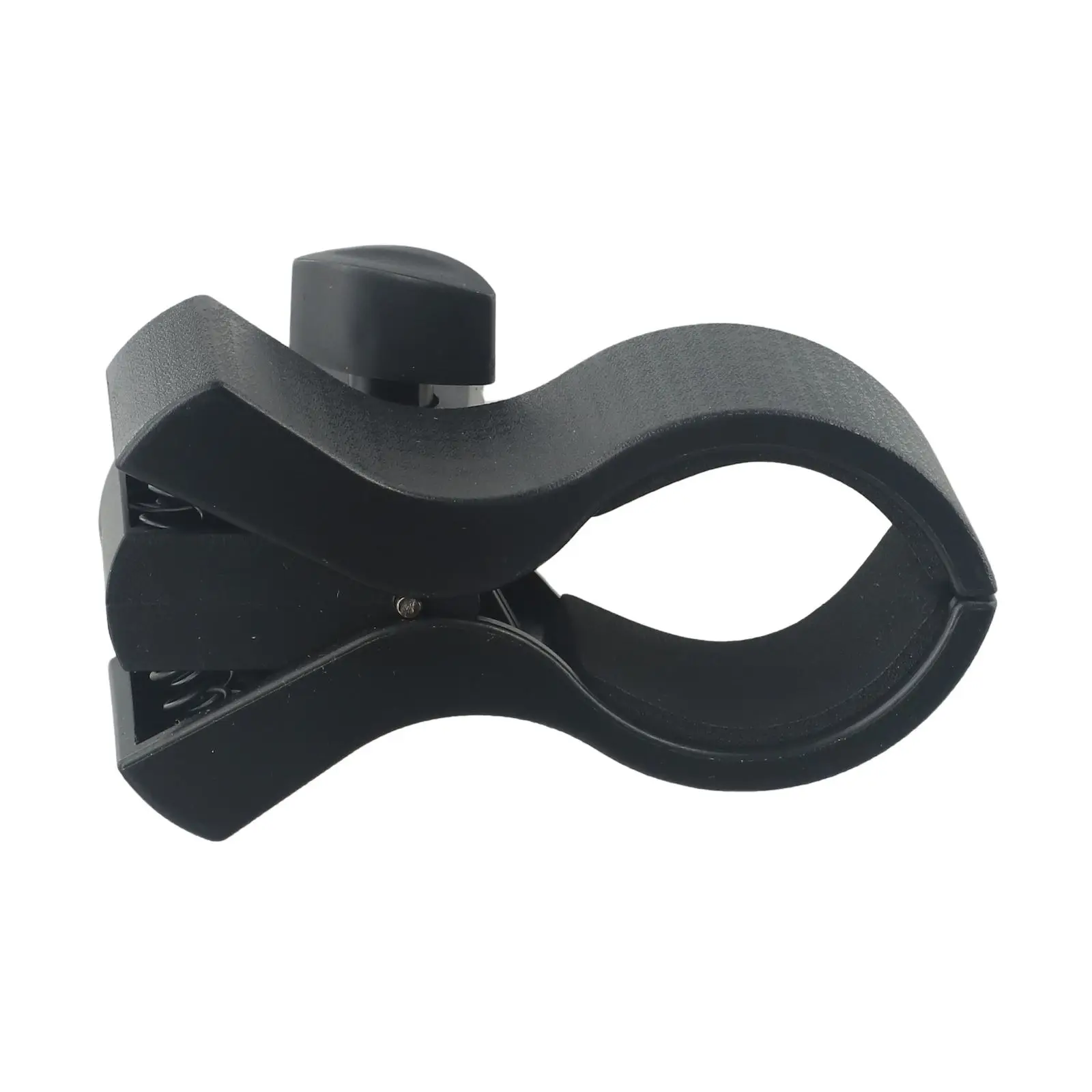 Brandneuer Mikrofon-Clip-Halter mit 3/8-Adapter für 3,2–6,8 cm Mikrofon aus Kunststoff 180 °   Rotation Schwarz Bruchfest