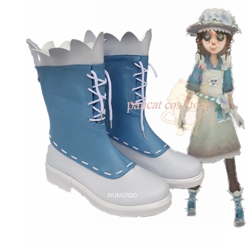 Identity V Lisa Beck Cosplay Shoes Comic Anime Game Cos Long Boots Cosplay Costume Prop Shoes for Con Halloween Party