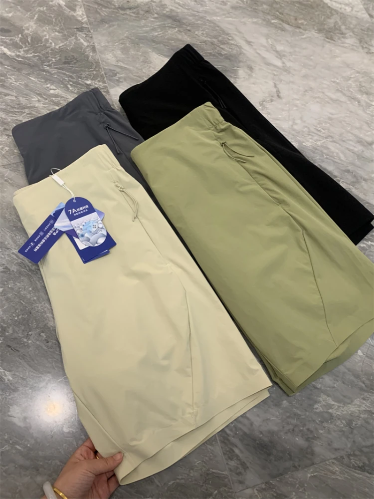 

Замена Dijia Commute Series Cold Sensation Outdoor Summer Мужские брюки Qui Dry Taped Ss ort Прямые повседневные брюки...