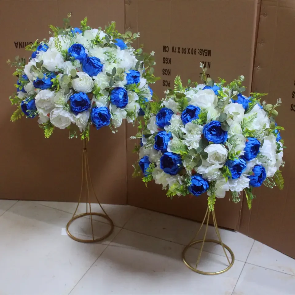 50cm size wedding table centerpiece artificial flower flower ball decoration senyu2852