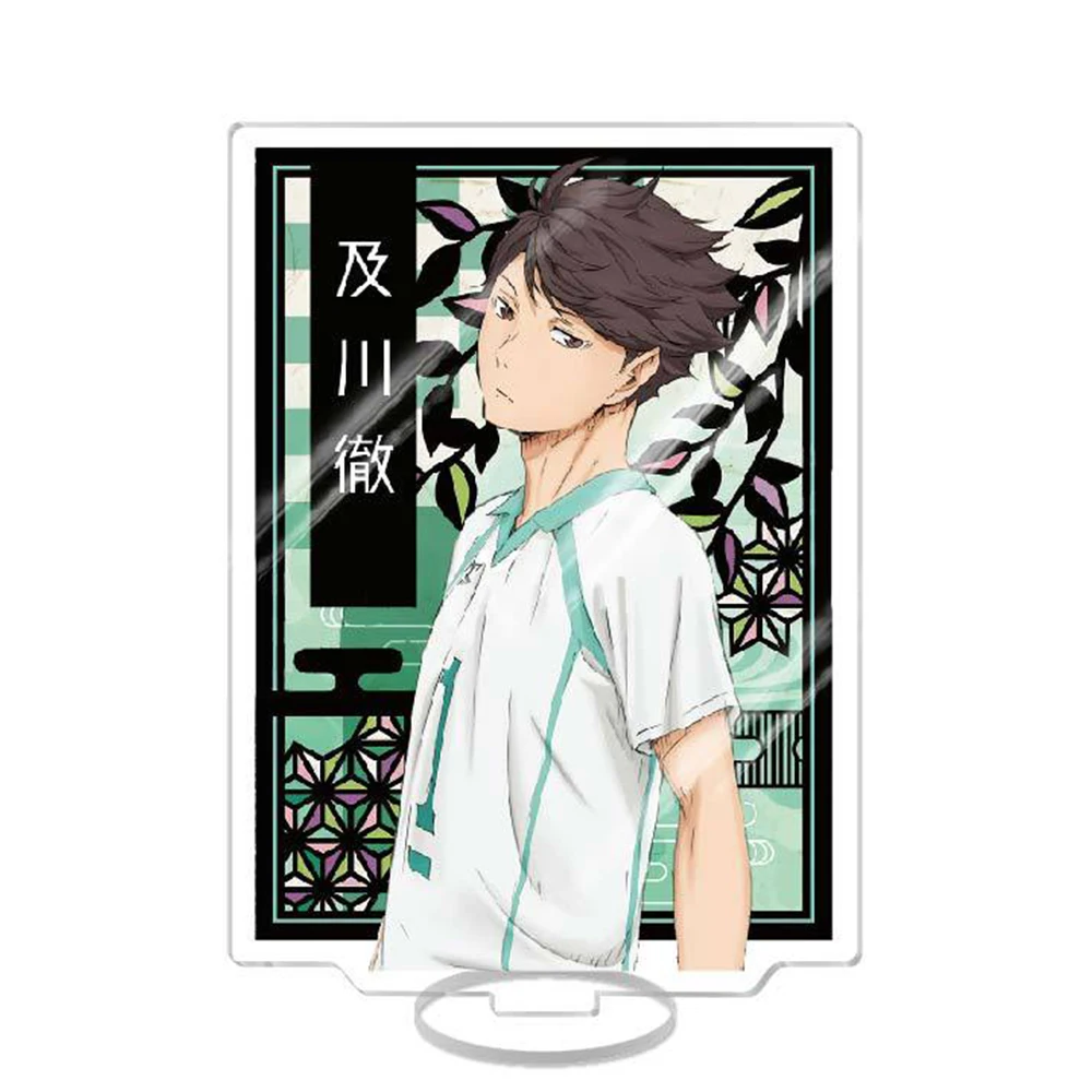 Volleyball Boy Hinata Shoyo Acrylic Stand Model Figure Tobio Kageyama Anime Cosplay Desk Decor Model  Plate Collection Prop Gift