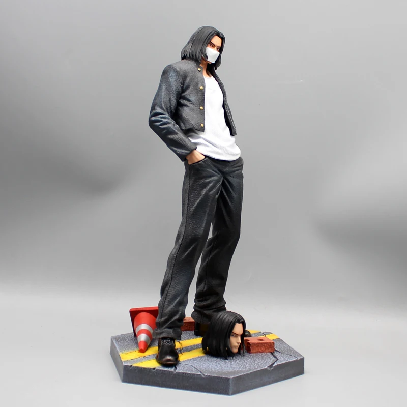 30.5cm Slam Dunk Figures Tetsuo Figure Mitsui Hisashi Anime Figure Mitsui Pvc Models Gk Statue Collectible Toys Dolls Decoration