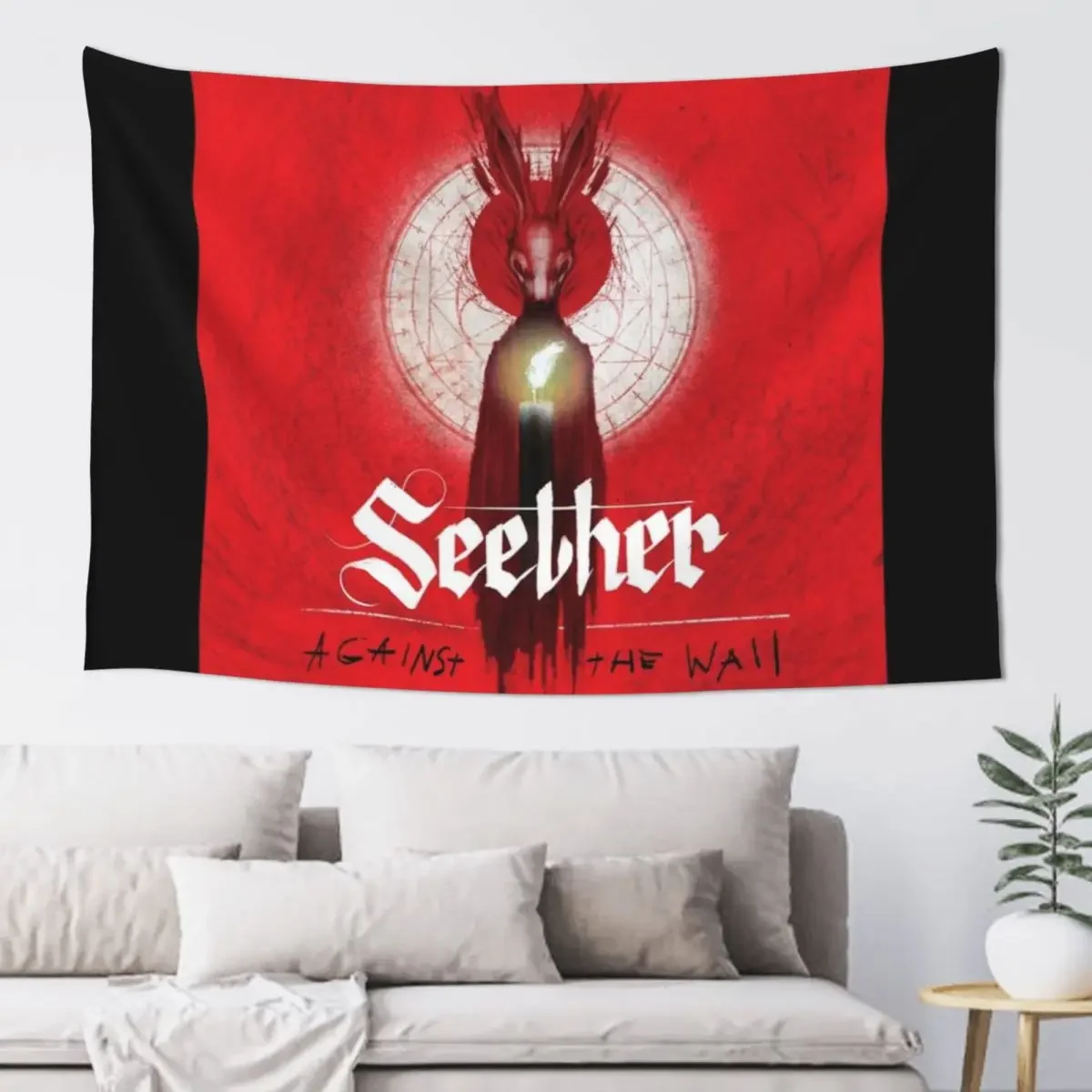 Seether Against the wall acoustic version Tapestry Decoration Pictures Room Wall Decoration Aesthetic Tapestry