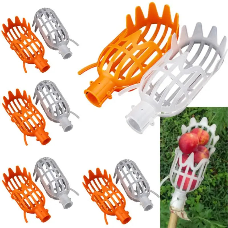 1PCS Plastic Fruit Picker Catcher Fruit Picking Tool Gardening Farm Garden Picking Device Garden Tool