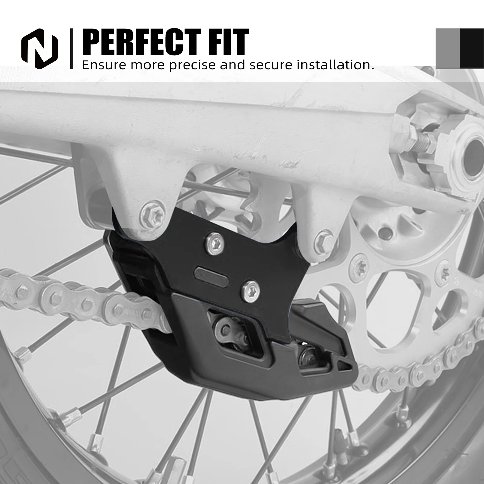 NICECNC для Husqvarna 701 Enduro R 701 Supermoto 2016-2022, направляющая цепи мотоцикла для KTM 690 ENDURO R SMC R 2008-2022 гг.