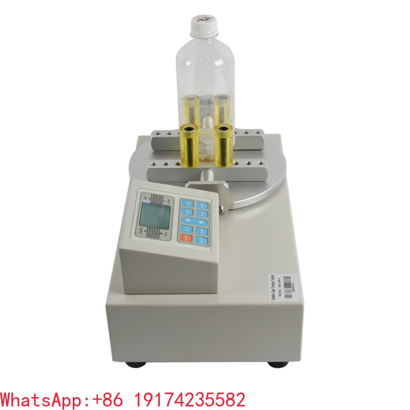 Small Cap Vial Torque Tester For Cosmetic Bottles -Accurate Torque Testing For Packaging