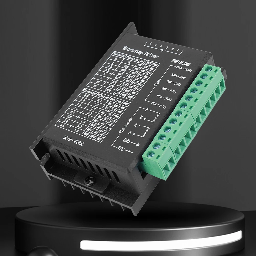 TB6600 محرك متدرج CNC تحكم DC9-40V محرك متدرج تحكم 1 محور 32 قطعة ل Nema 42 57 86 محرك متدرج